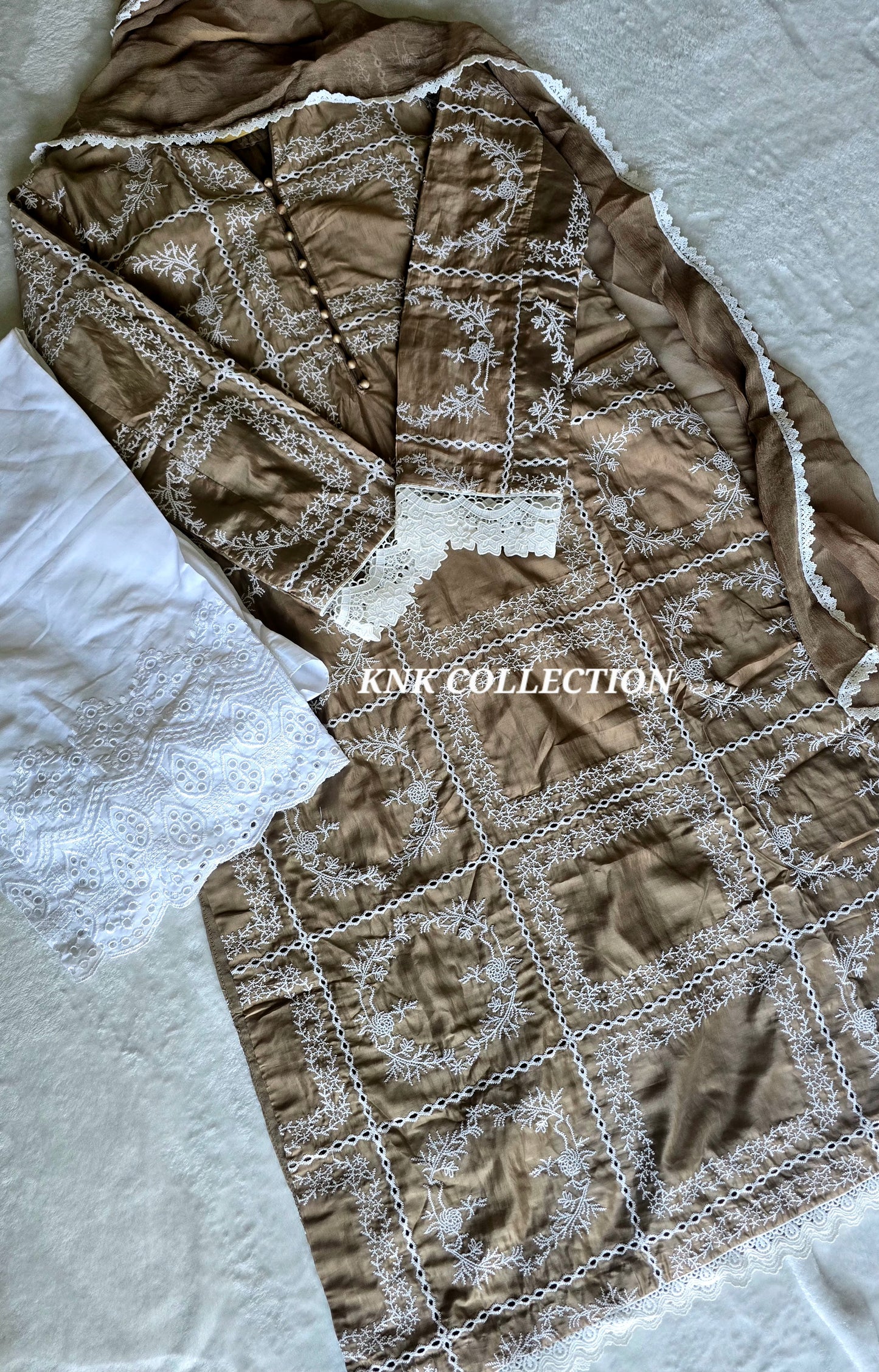 Embroidered Paper Cotton