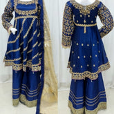 Peplum style party wear