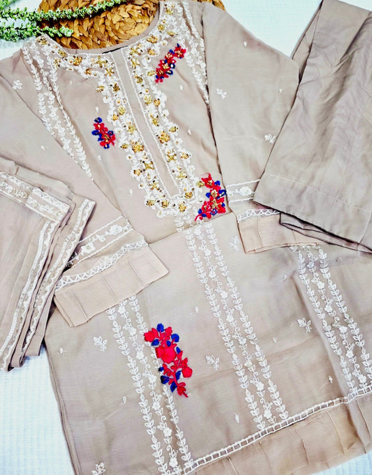 RTW Embroidered Chiffon