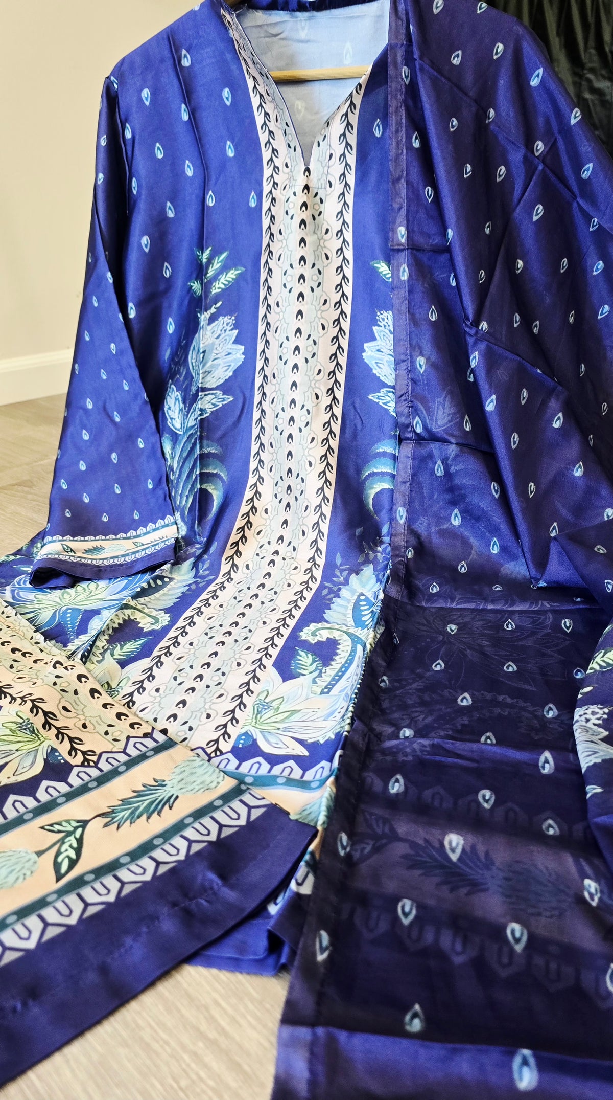 Printed Silk Outfit