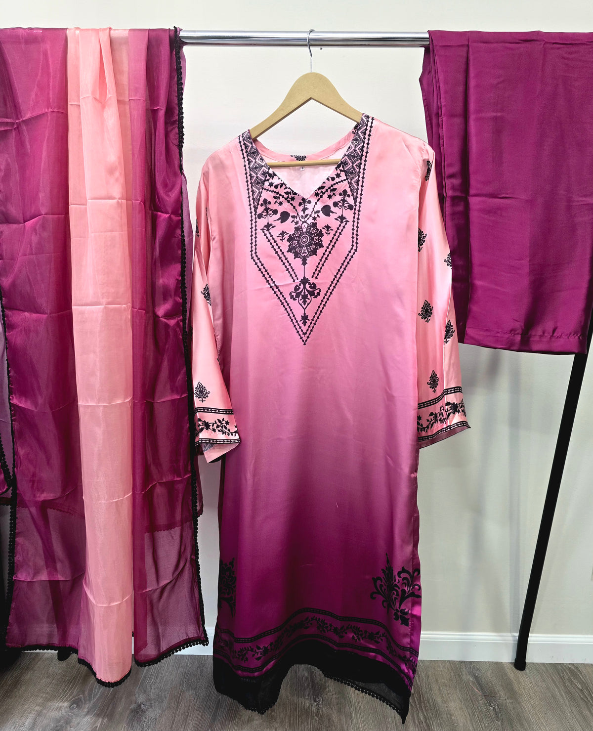 Printed Silk outfit