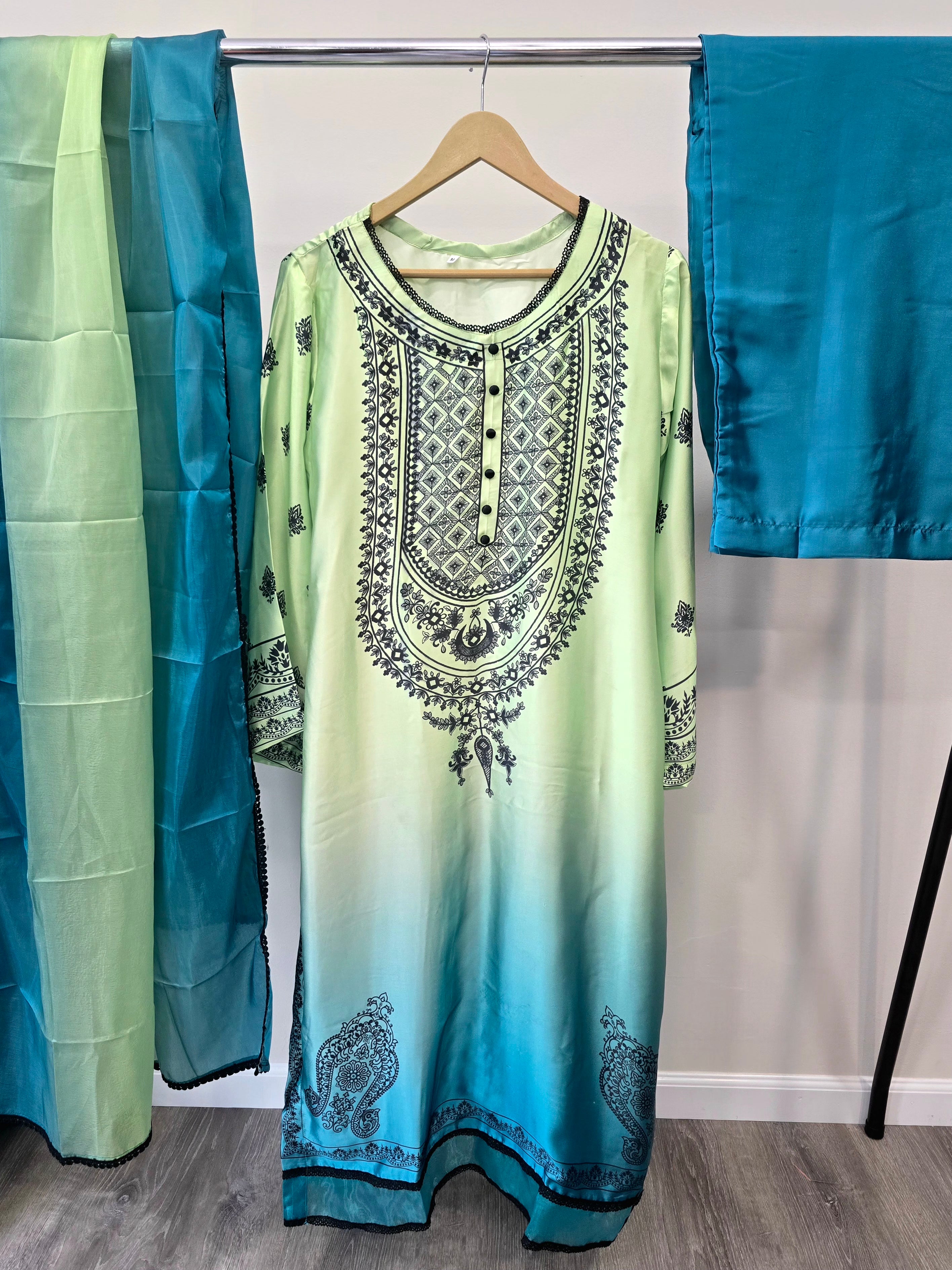Printed Silk outfit