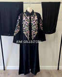 4pc EMB GOWN STYLE