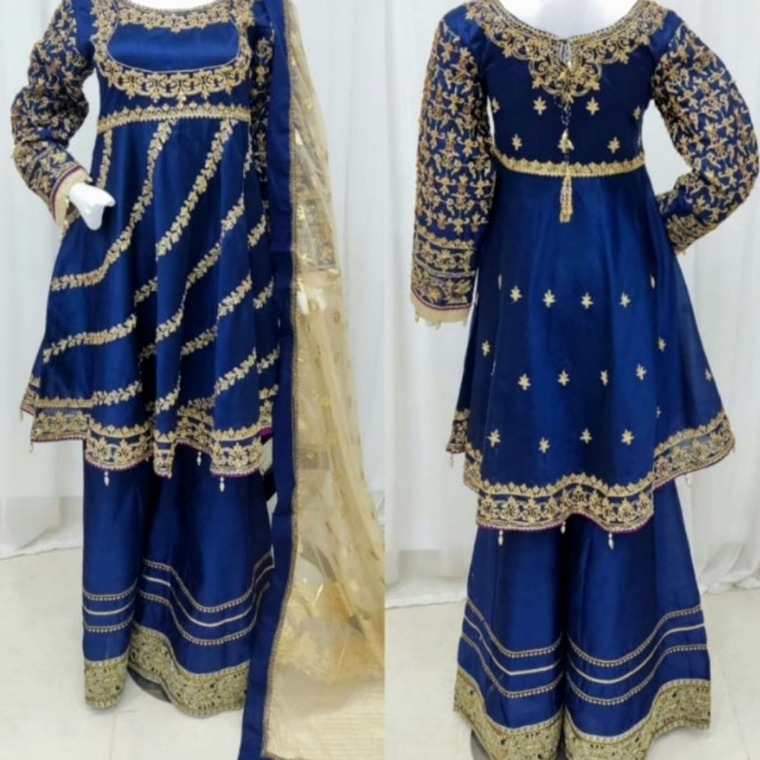 Peplum style party wear