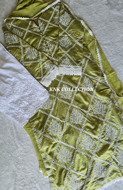 Embroidered Paper Cotton