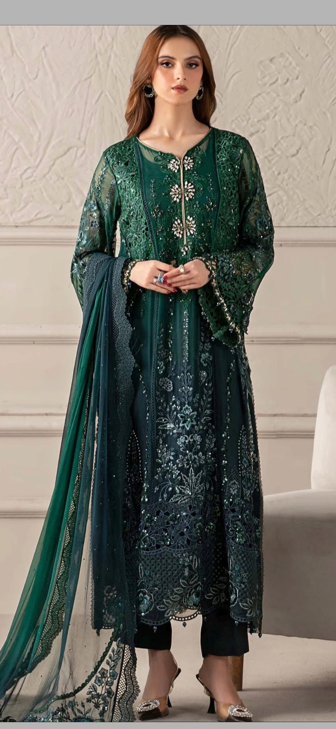 RTW Chiffon Laser Cut