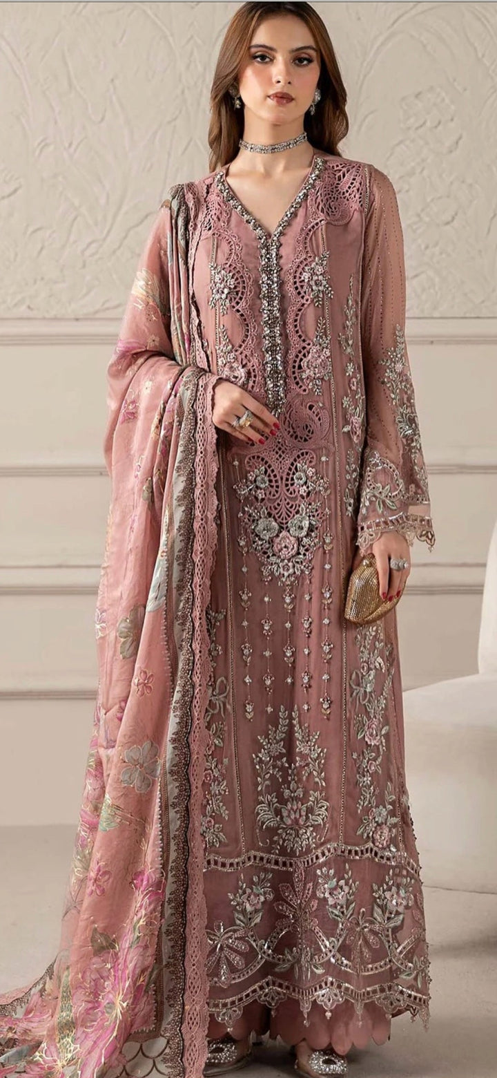 RTW CHIFFON PINK SUIT