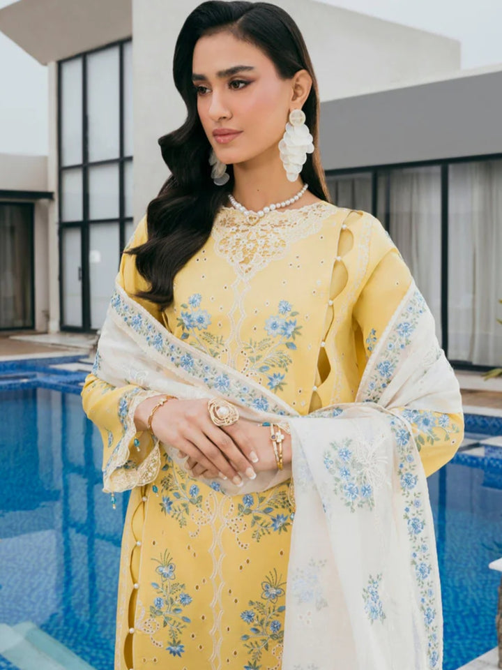 EMBROIDERED 3PC LAWN