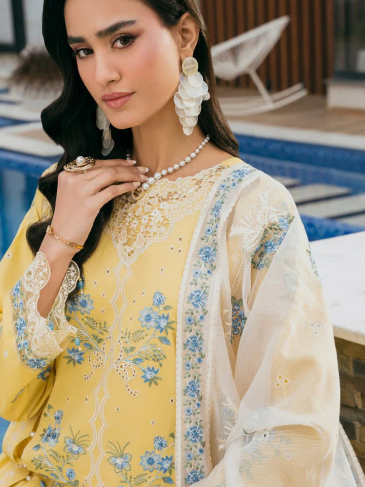 EMBROIDERED 3PC LAWN