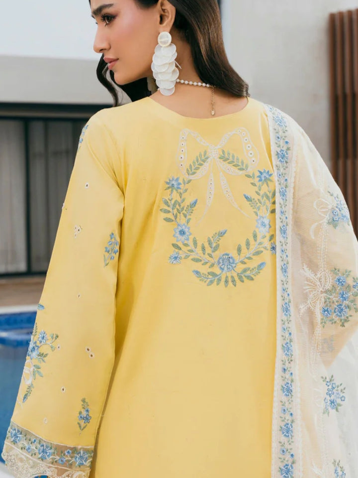 EMBROIDERED 3PC LAWN