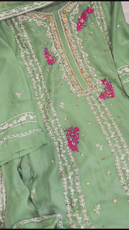 RTW Embroidered Chiffon