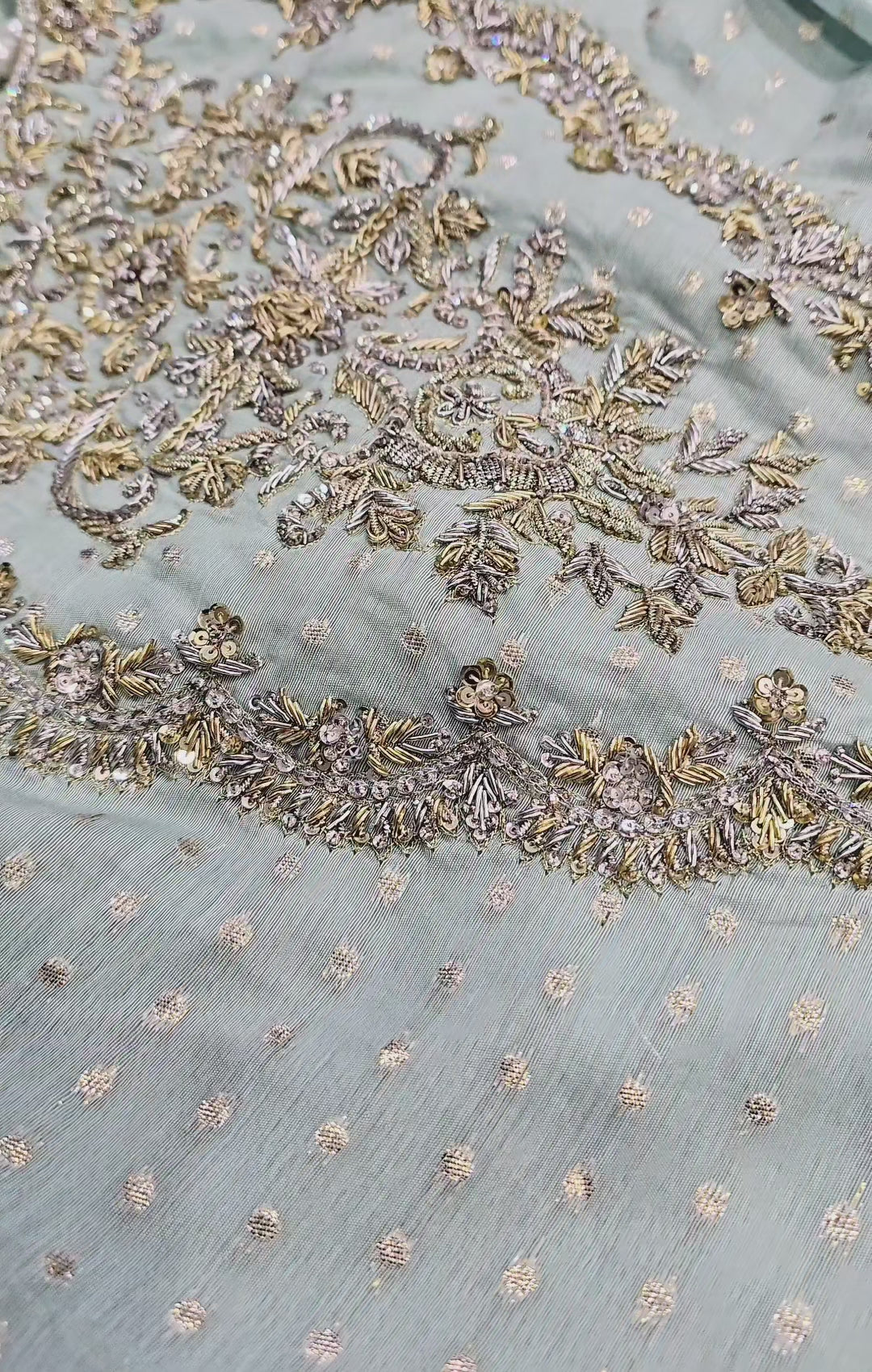 CUSTOM MADE DESIGNER GHARARA SET