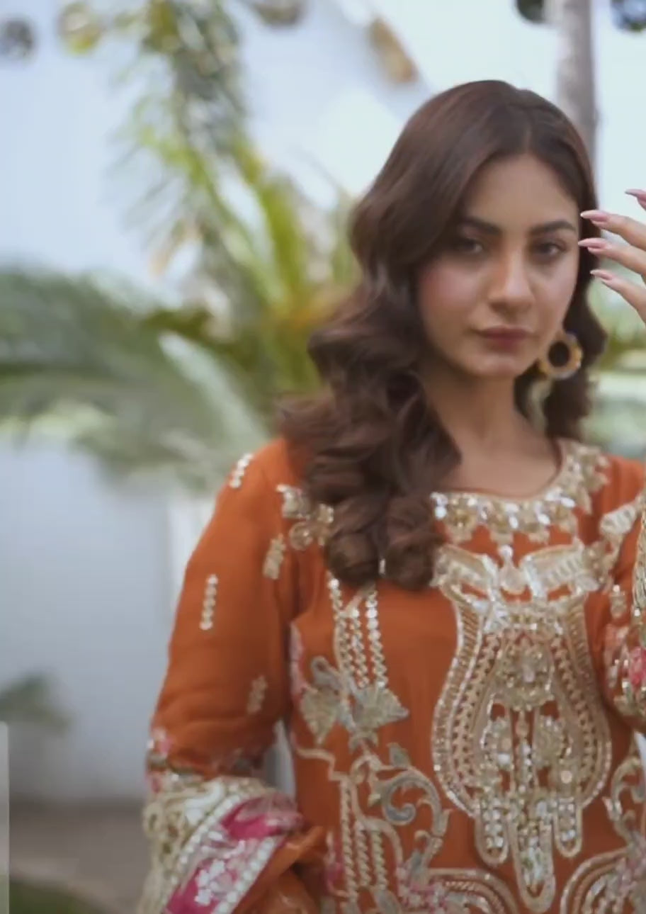 PARTY WEAR GHARARA SET