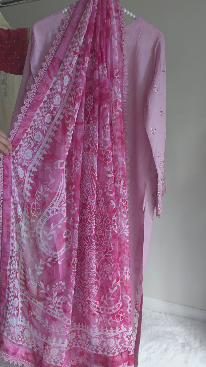 EMBROIDERED 3PC LAWN